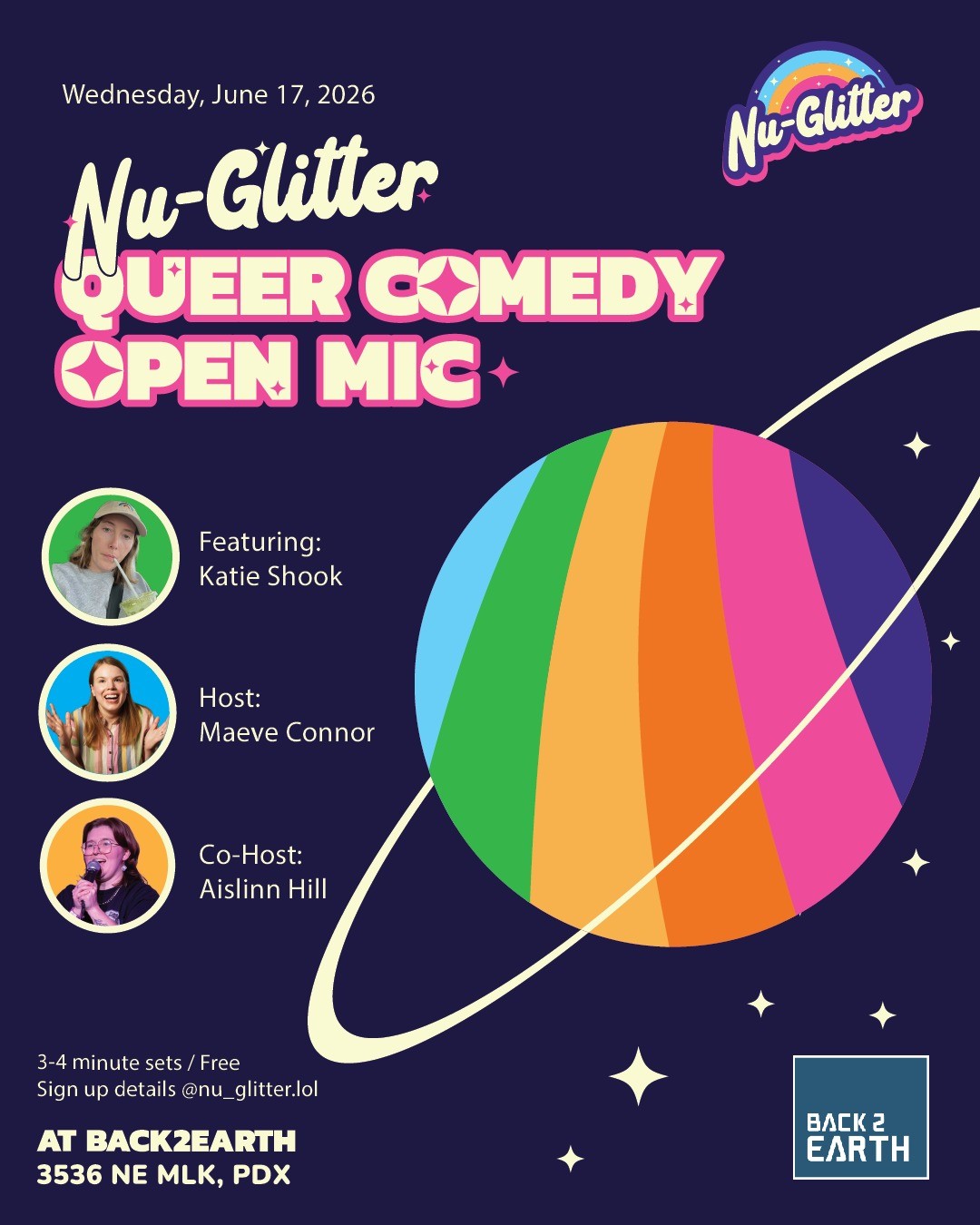 Nu-Glitter Queer Open Mic