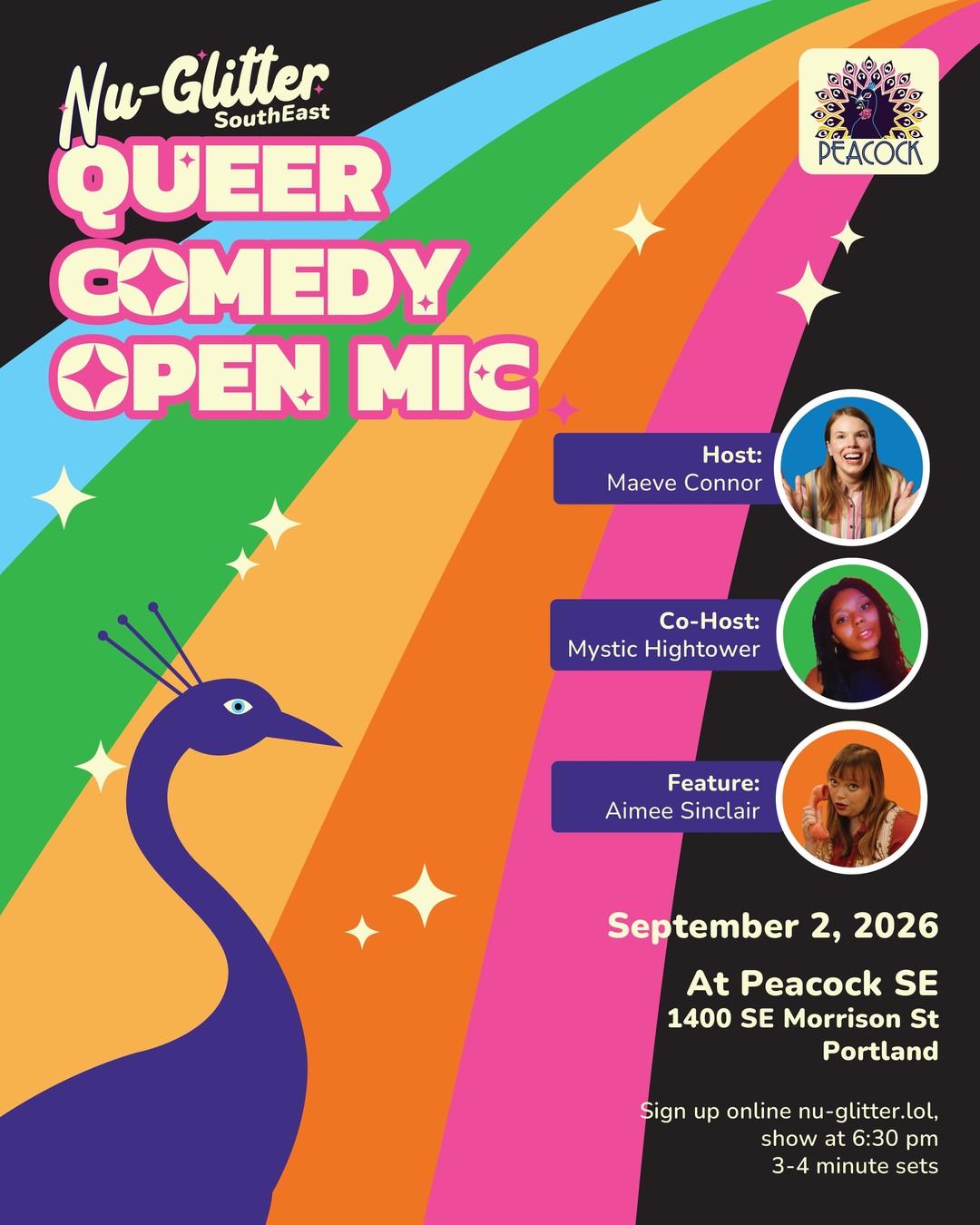Nu-Glitter Queer Open Mic