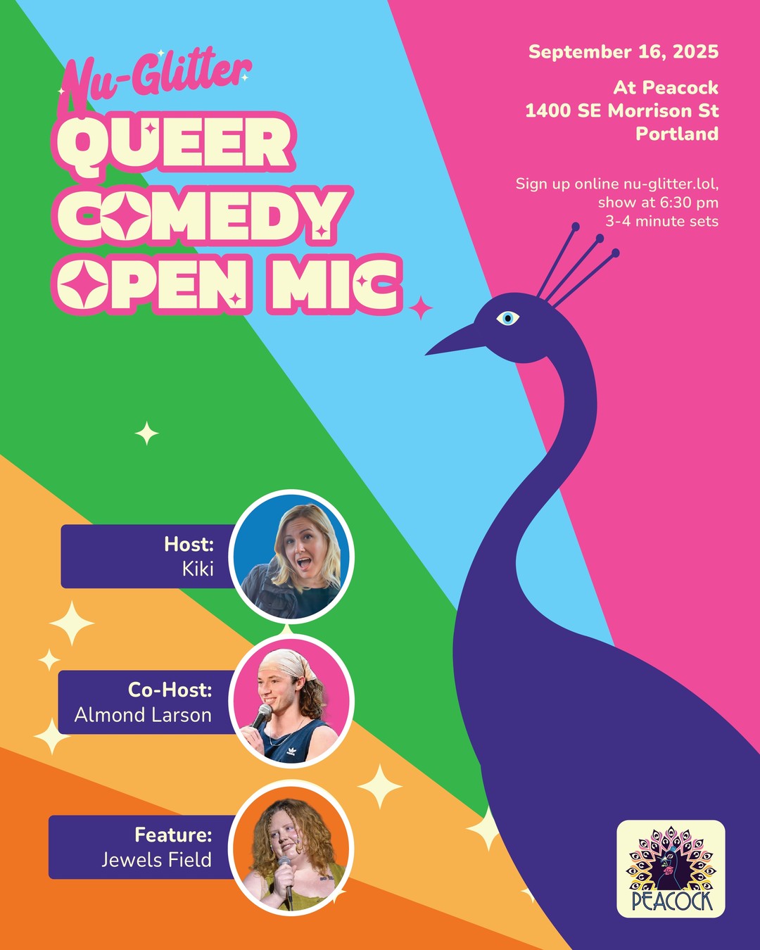 Nu-Glitter Queer Open Mic