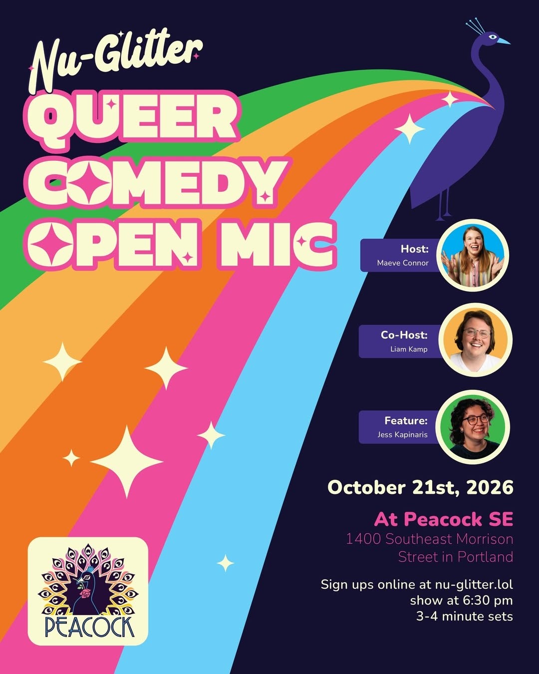 Nu-Glitter Queer Open Mic