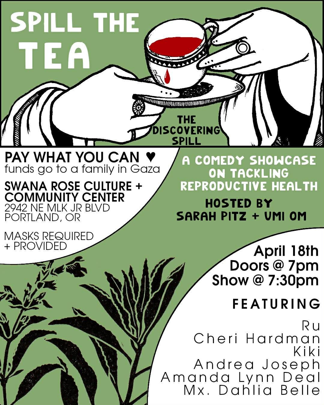 Reproductive Health Comedy Fundraiser